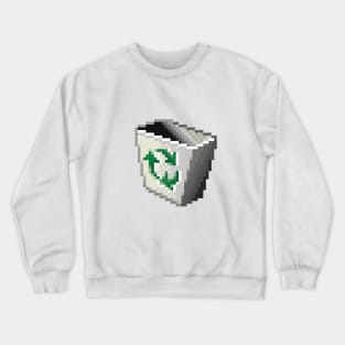 Recycle bin Crewneck Sweatshirt